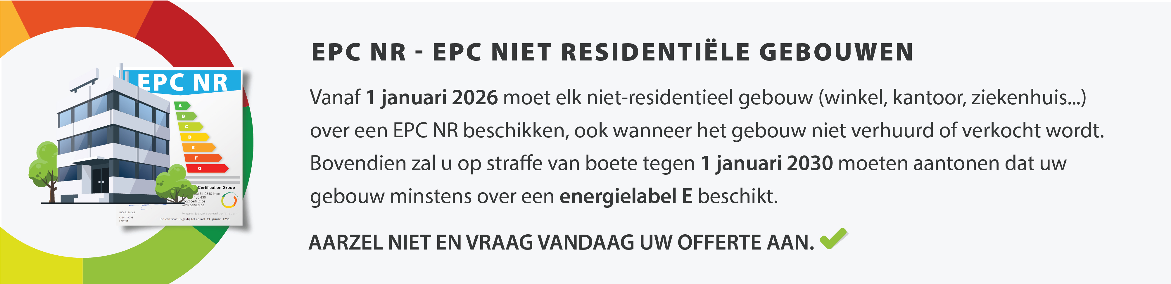 EPC NR - EPC niet-residentieel